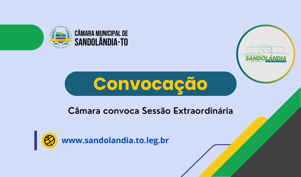 Convocação de Sessão